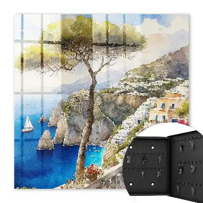Mediterraan landschap van de Heuvel van Harmonie