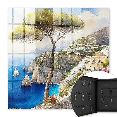 Mediterraan landschap van de Heuvel van Harmonie