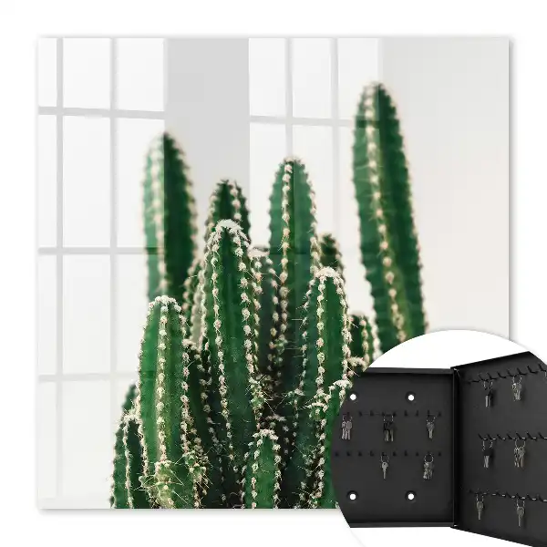 Groene cactussen in moderne stijl