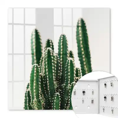 Groene cactussen in moderne stijl