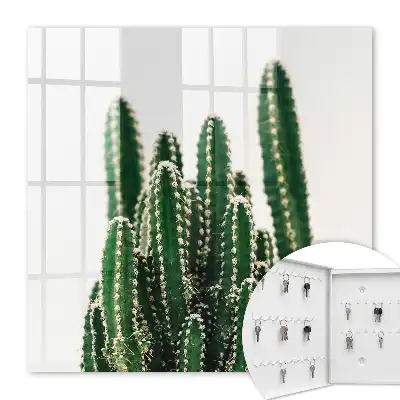 Groene cactussen in moderne stijl