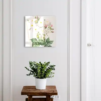 De bloemrijke charme van groene stengels