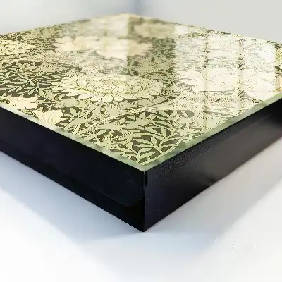 Elegant ontwerp met bloemenpatroon
