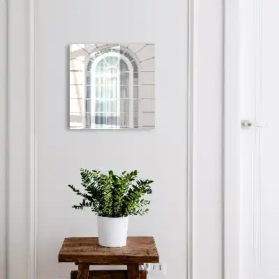 Klassieke bril met witte monturen