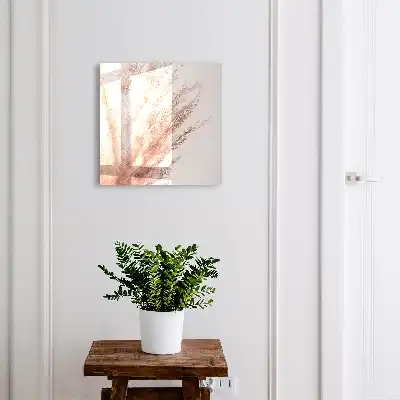 Pastelkleurig gras in boho-stijl