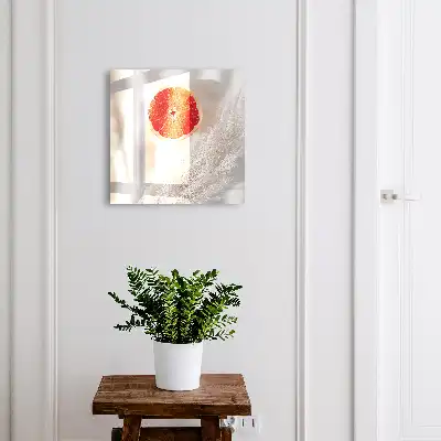 Rode grapefruit en boho grass cream