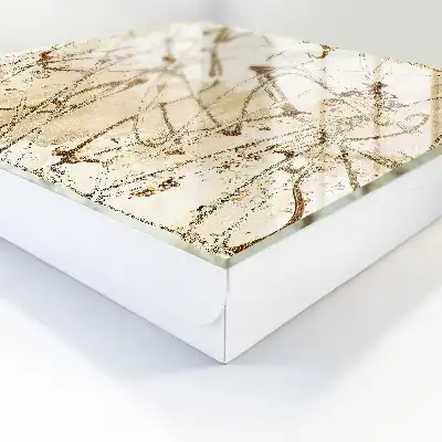 Abstracte compositie met een heldere achtergrond