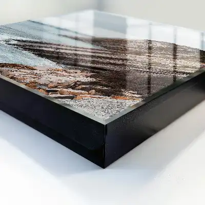 Kustlandschap met een kalme zee
