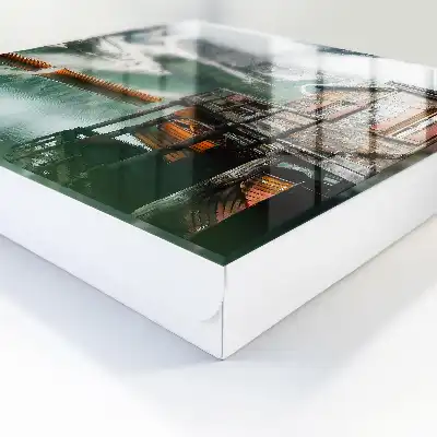 Rust in de bergen aan het meer