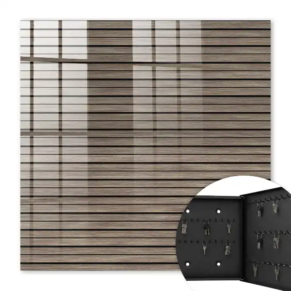 Houten planken met harmonieuze lijnen