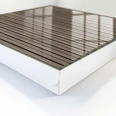 Houten planken met harmonieuze lijnen