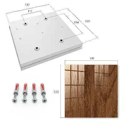 Houten draden zonder details