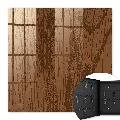 Houten draden zonder details