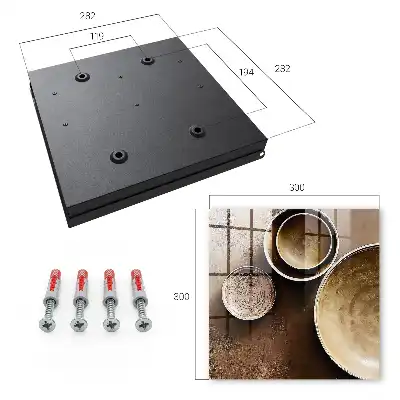 Bruine gestructureerde achtergrondset