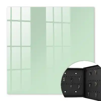 Mintgroene minimalistische wanddecoratie