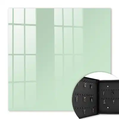 Mintgroene minimalistische wanddecoratie