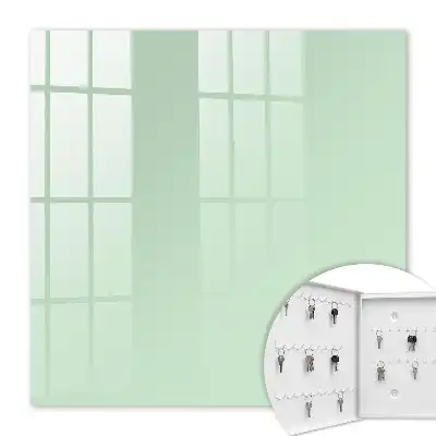Mintgroene minimalistische wanddecoratie