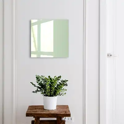 Mintgroene minimalistische wanddecoratie