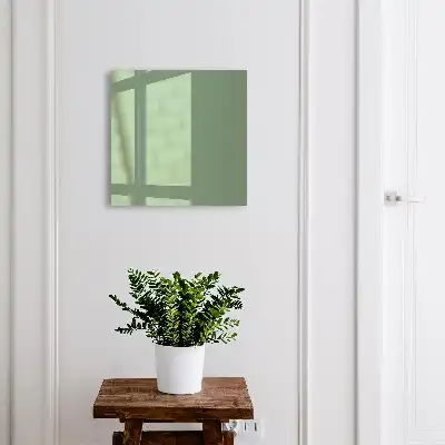 Gedempt groen modern en fris