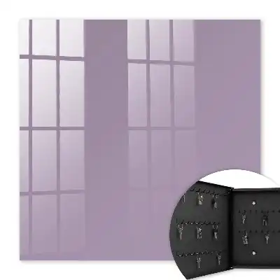Minimalistisch en elegant design in lila paars