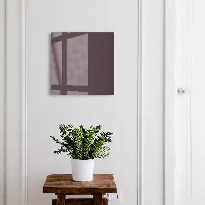 Grijze poster met minimalistische geometrische vormen