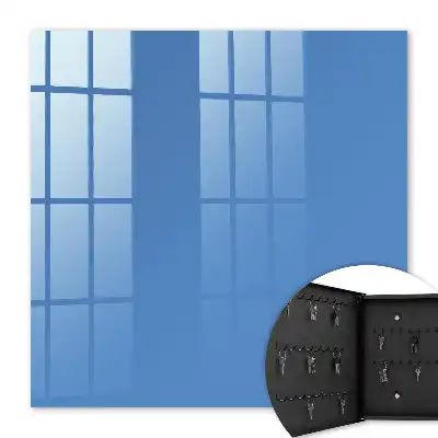 Blauwe kalmerende en verzachtende kleur