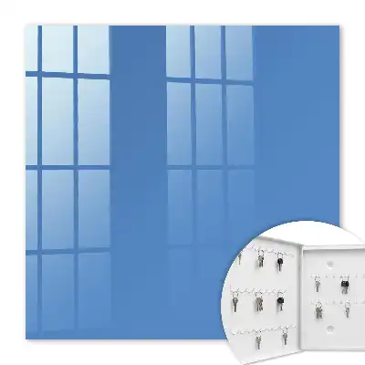 Blauwe kalmerende en verzachtende kleur