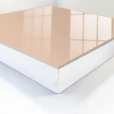 Warme sfeervolle beige kleur