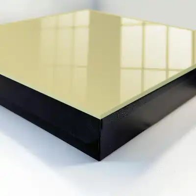 Pastelgele verf in een lichte tint