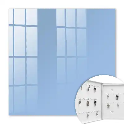 Minimalistisch design in babyblauw