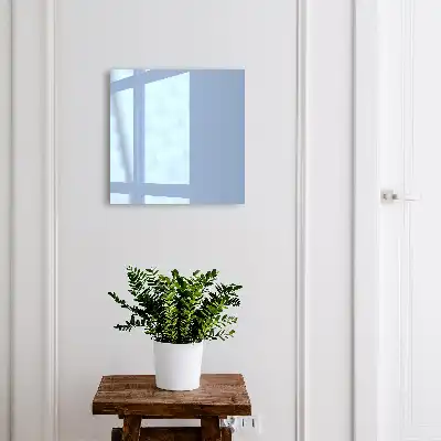 Minimalistisch design in babyblauw