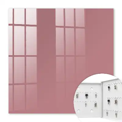 Minimalistisch ontwerp in stoffig roze
