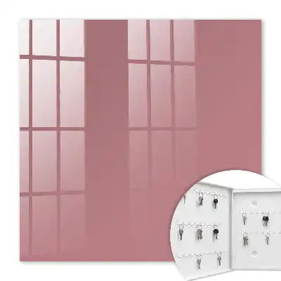 Minimalistisch ontwerp in stoffig roze