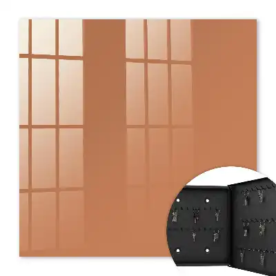 Warme energie in dof oranje