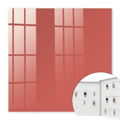 Donker zalmkleurige moderne decoratie met warme uitstraling