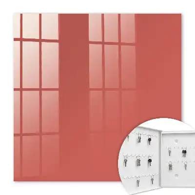 Donker zalmkleurige moderne decoratie met warme uitstraling