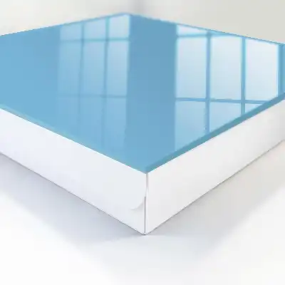 De kleur blauw, vrede en elegantie