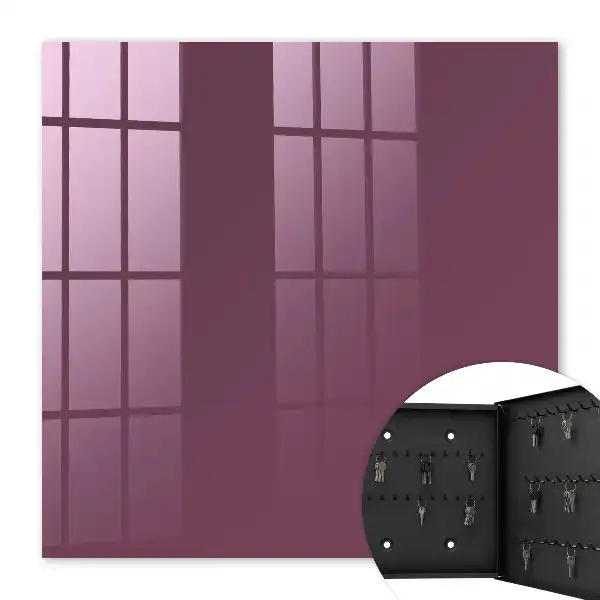 Bordeauxrode kleur met een uniforme textuur