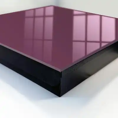 Bordeauxrode kleur met een uniforme textuur