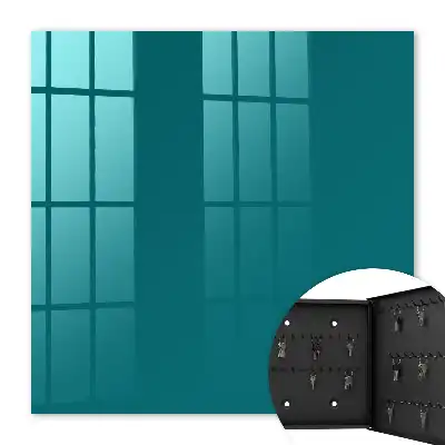 Moderne donker turquoise elegante decoratie