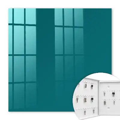Moderne donker turquoise elegante decoratie