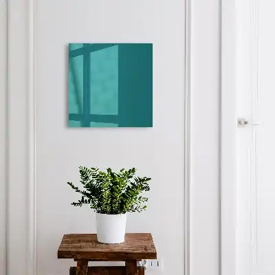 Moderne donker turquoise elegante decoratie