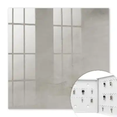 Grijze behangdecoratie met minimalistische textuur