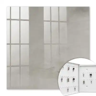 Grijze behangdecoratie met minimalistische textuur