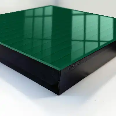 Groene strepen met een harmonieus patroon