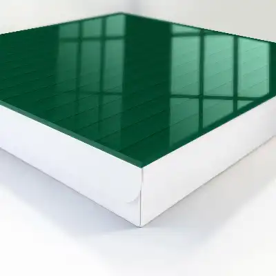 Groene strepen met een harmonieus patroon