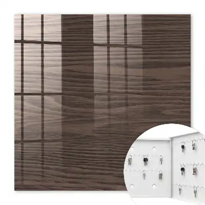 Houten constructie in bruin