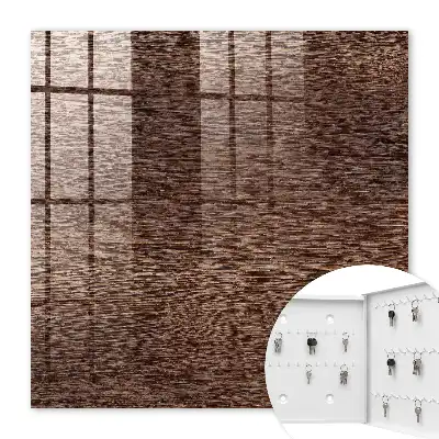 Bruin houten decoratie met een natuurlijke uitstraling
