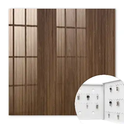 Harmonieuze compositie van houten planken