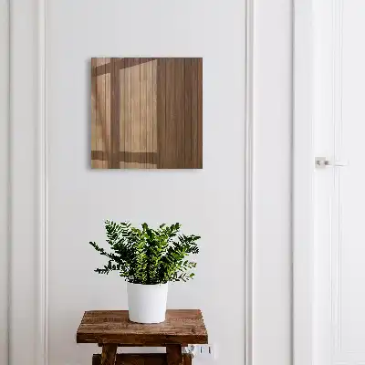 Harmonieuze compositie van houten planken